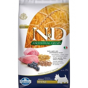 Farmina N&D Ancestral Grain Mini Adult Lamb 7kg