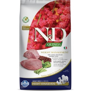 Farmina N&D Quinoa Weight Management All Breeds Adult Lamb 2.5kg