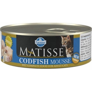 Farmina Matisse Mousse Codfish 85gr