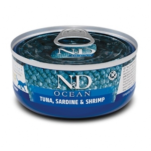 Farmina N&D Ocean Cat Tuna Sardine Shrimps 70g