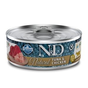 Farmina N&D Natural Cat Tuna & Chicken 80g