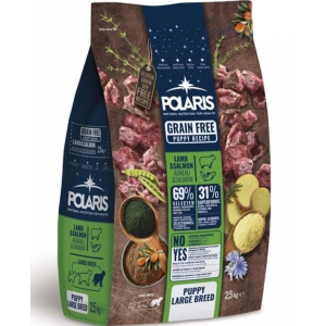 Polaris grainfree puppy large lamb&salmon  2,5kg