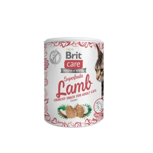 Brit Care Cat Snack SuperFruits Lamb kassimaius lambalihaga 100g
