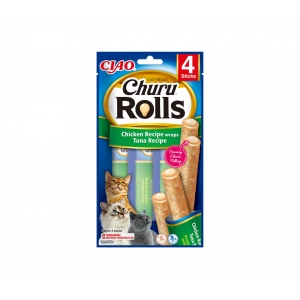 Churu Rolls kassimaius kana ja tuunikalaga 4x10g