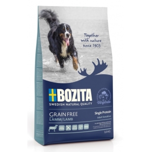 Bozita Grain Free Adult, Sensitive Singel Protein with Lamb 3,5kg