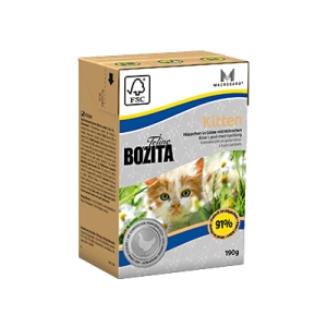 Bozita Cat Kitten Chicken in Jelly 190g