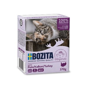 Bozita Cat, Turkey Chunks in Jelly 6x370g