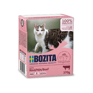 Bozita Cat, Beef Chunks in sauce 6x370g