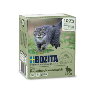 Bozita Cat, Rabbit Chunks in sauce 6x370g