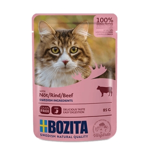 Bozita Cat, Beef Chunks in Sauce 12x85g