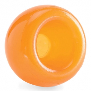 Planet Dog Orbee-Tuff interaktiivne koera mänguasi, oranž, suur