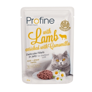 Profine Cat Pouch Lamb in Jelly märgtoit steriliseeritud kassidele 85g