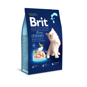 Brit Premium Cat Kitten Chicken kassitoit 8kg