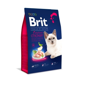 Brit Premium Cat Sterilized Chicken kassitoit 8kg