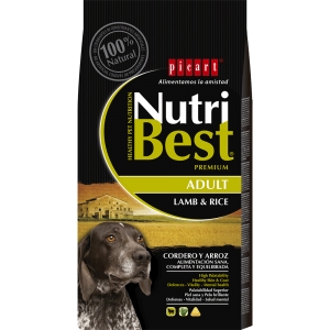 Nutribest Adult Lamb & Rice koeratoit 15kg