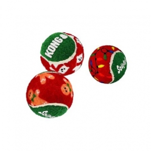 Kong Holiday Squeaker pallid koerale, S 6 tk