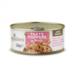 Applaws Taste Toppers konserv koertele kana ja singiga, 156g