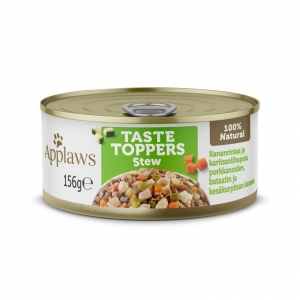 Applaws Taste Toppers konserv koertele, kanahautis köögiviljadega, 156