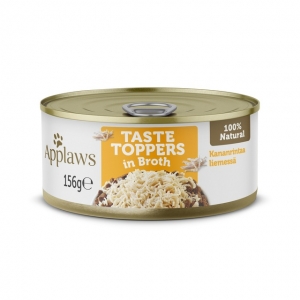 Applaws Taste Toppers konserv koertele, kana puljongis, 156g