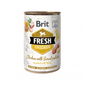 Brit Fresh Chicken with Sweet Potato konserv 400g