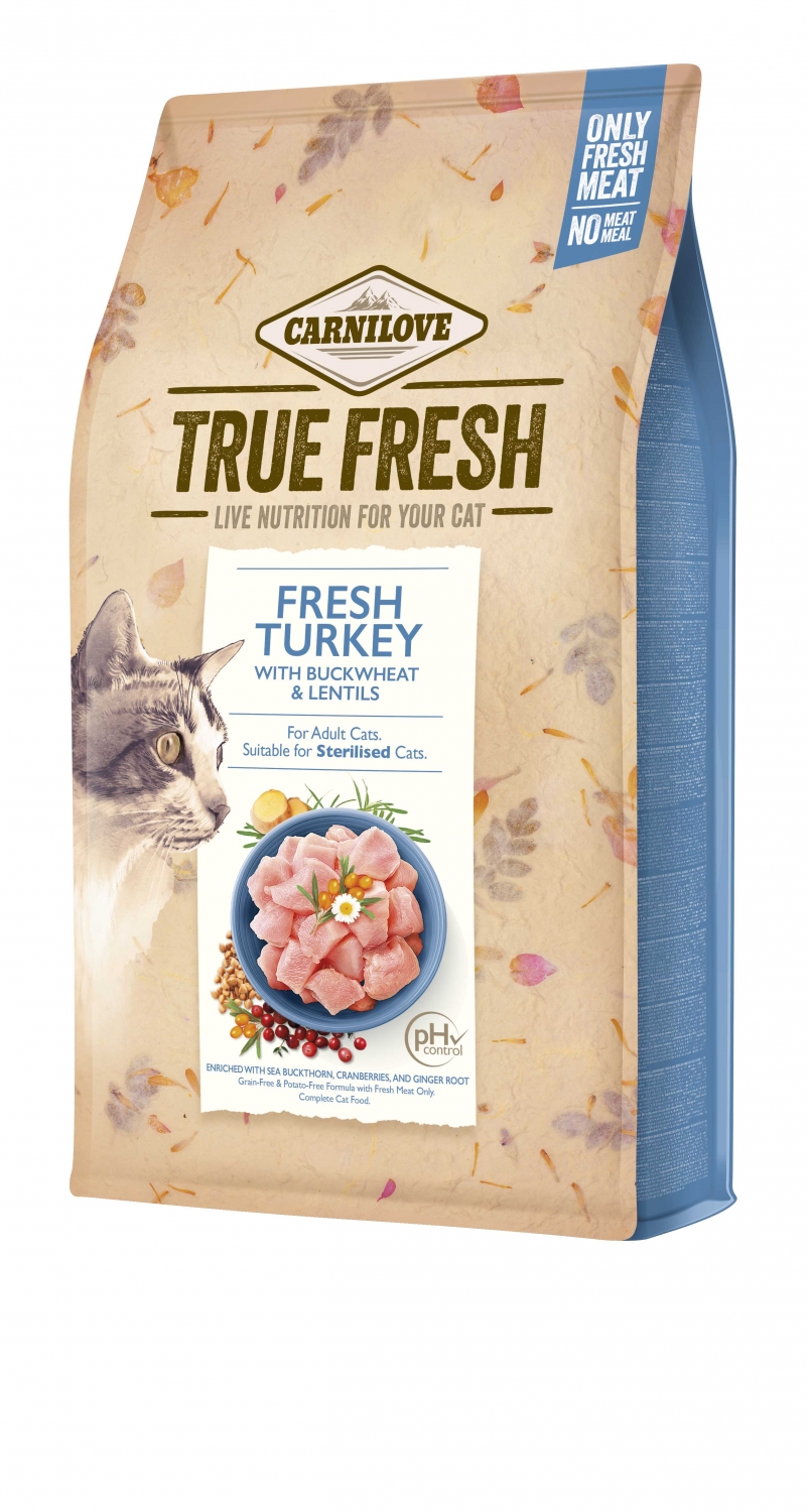 Carnilove True Fresh Cat Turkey kassitoit 340g