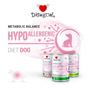 Disugual Diet Dog Hypoallergenic vutiga konserv koertele 400g