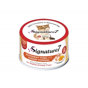 Signature7 Whitemeat Tuna with Pumpkin konserv kassidele 70g