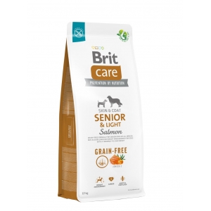 Brit Care Grain-Free Senior&Light Salmon koeratoit 12kg