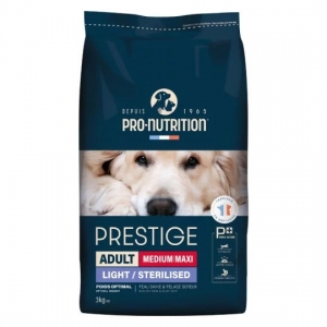 Pro-Nutrition Prestige Adult Medium/Maxi Light/Sterilised 3kg