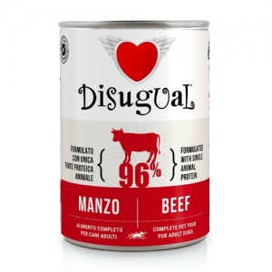 Disugual консервы для собак с говядиной 400г