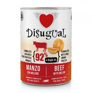 Disugual Fruit консервы для собак с говядиной и дыней 400г