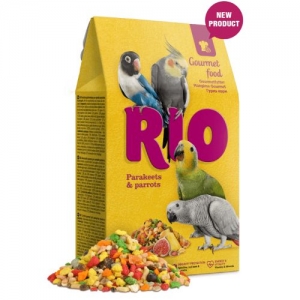 Деликатесный корм Rio Gourmet для попугаев и попугаев 250г