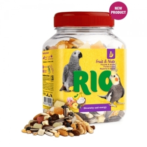 Фруктово-ореховая смесь Rio для птиц 160г