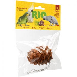 Лакомство-игрушка Rio "Кедровая шишка" для птиц