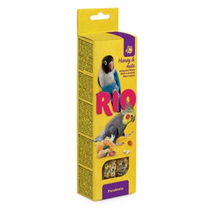 Лакомство Rio Палочки с медом и орехами для попугаев 2х75г