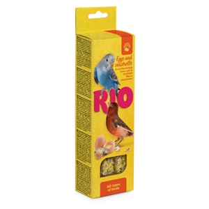 Палочки Rio лакомство с яичной и устричной скорлупой для всех видов птиц 2x40г