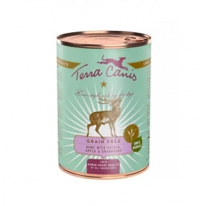 Беззерновые консервы Terra Canis для собак с олениной 400г