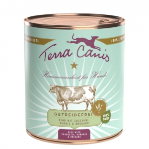 Terra Canis veisega teraviljavaba konserv koerale 800g