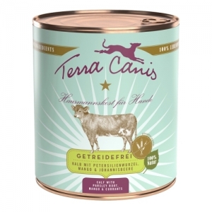 Беззерновые консервы Terra Canis для собак с телятиной 400г