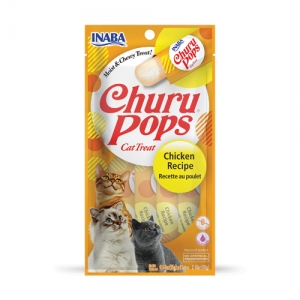 Куриное лакомство Churu Pops для кошек 15г x4