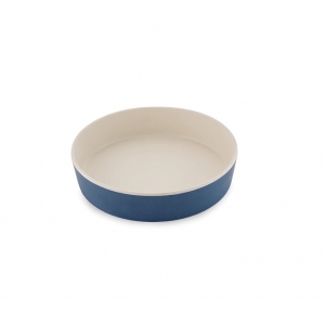 Beco Classic Bamboo Cat Bowl Midnight Blue