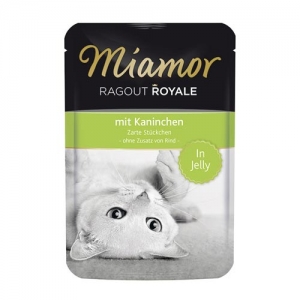 Miamor Ragout с желе из кролика для кошек 100г