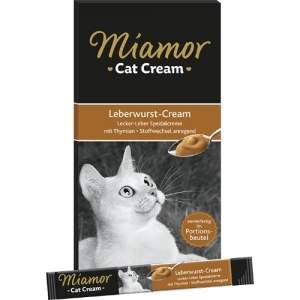 Miamor Leberwurst-Cream крем для печеночной колбасы для кошек 90г