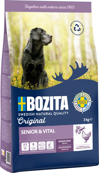 Bozita Original Adult Senior Wheat Free 3kg