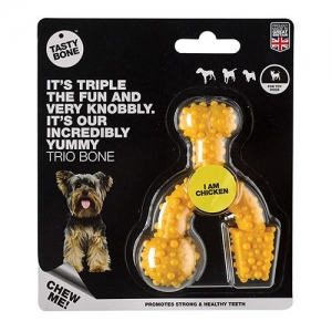 TastyBone Toy Trio Bone Chicken mänguasi koertele