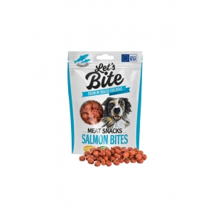 Let&apos;s Bite Salmon Bites närimismaius koertele 150g