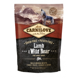 Carnilove Lamb &Wild Boar for Adult koeratoit 1,5 kg