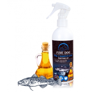 Fine Dog tursamaksaõli spray koertele ja kassidele, 250 ml