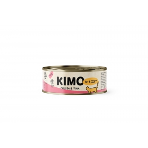 Kimo Chicken &Tuna konserv kassidele 70g