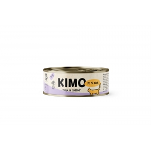 Kimo Tuna & Shrimp konserv kassidele 70g